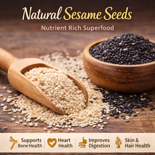 Natural Premium Sesame Seeds Nutrient Rich Superfood